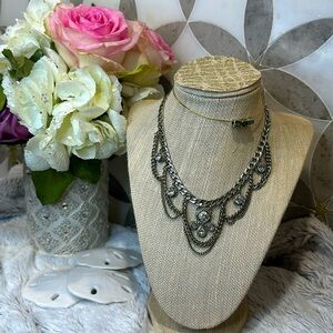 Necklace Chain with Rhinestones